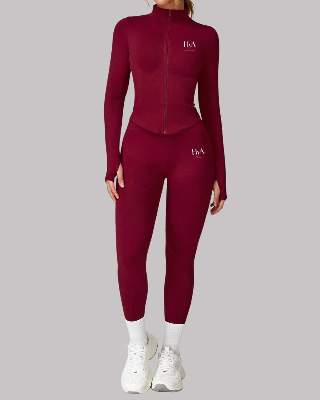 HyA Power Zip Set – Burgundy
